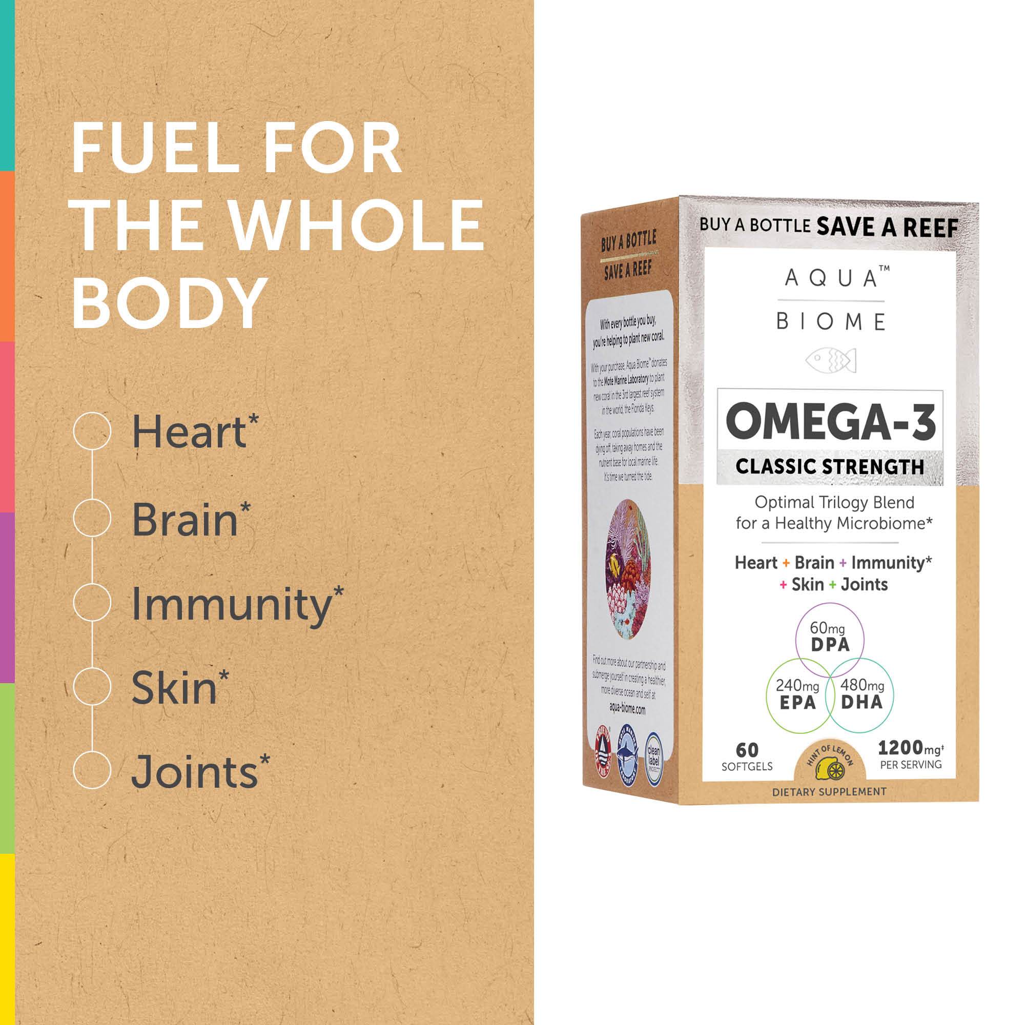 Aqua Biome™ Fish Oil Classic Strength